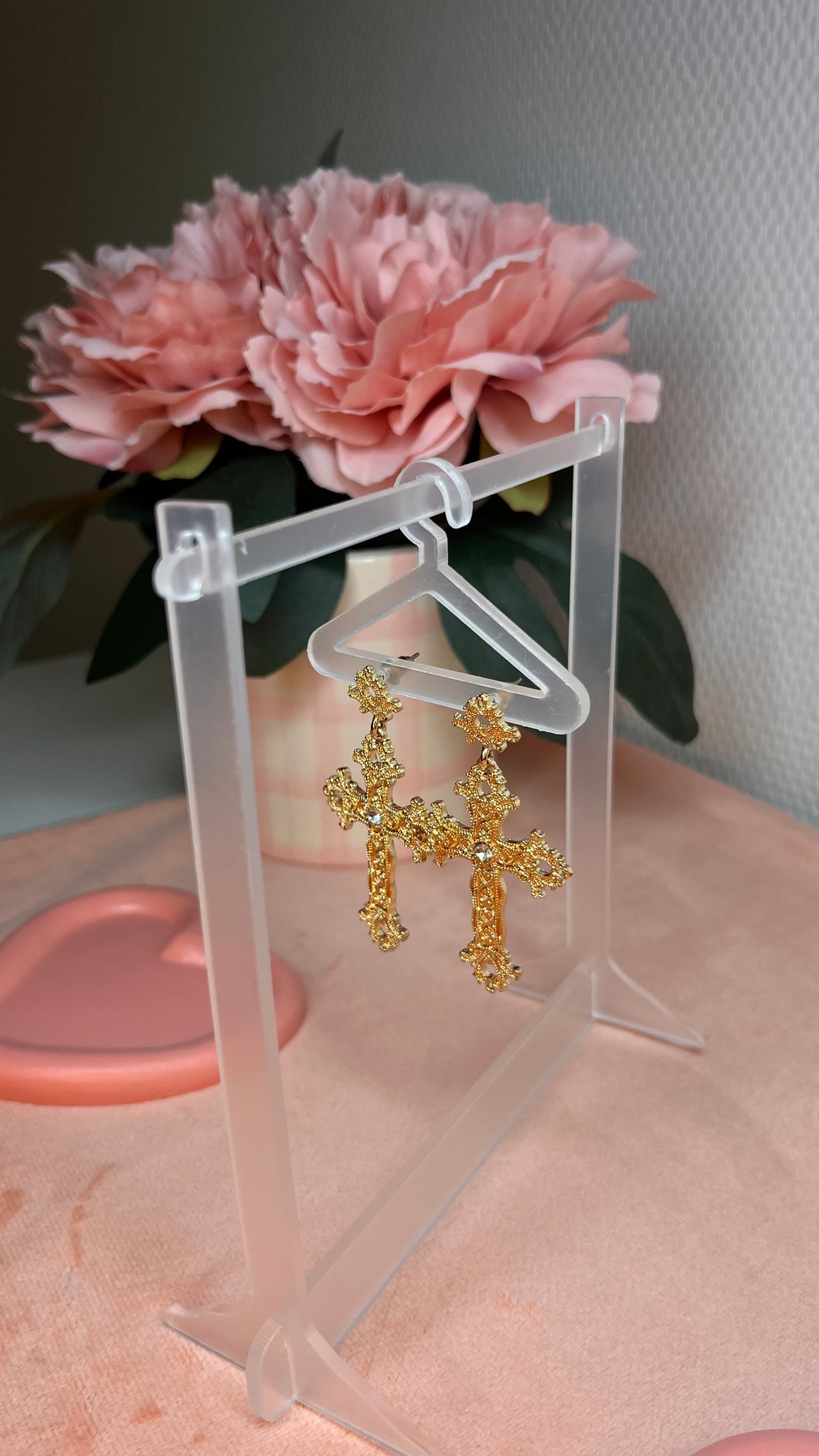 Christ cross Earring